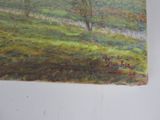 a picture of a painting on the wall of a room