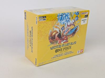 une boîte de cartes à collectionner pokemon sur une surface blanche