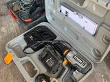 a tool kit in the case on the floor