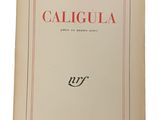 un livre dont le titre est celui du roman intitulé « Caligula »