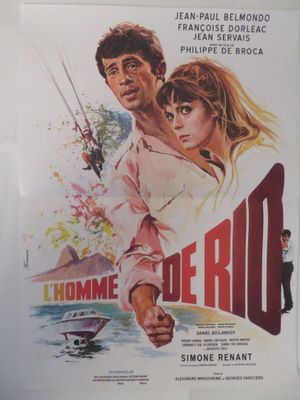 l'affiche du film « Home of the Rio », mettant en scène une femme et un homme