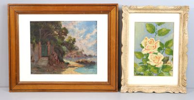 Lot comprenant : M. MACCIO (XIX-XXème).