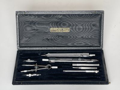 a case with a set of tools inside of it