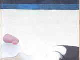 an image of a painting of a person holding a piece of paper