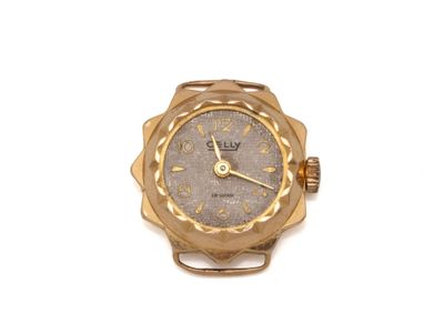 une image d'un gros plan d'une montre-bracelet sur un fond blanc