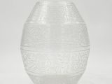 an image of a glass vase on a white background