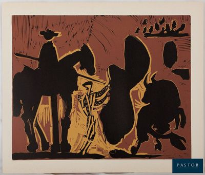 une image d'un tableau représentant un homme à cheval et une femme à cheval