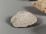 a rock that is sitting on a table next to some rocks