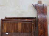 two pieces of furniture sitting next to each other on the floor