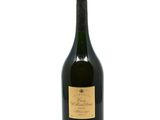 the bottle of champagne is empty and ready to be filled