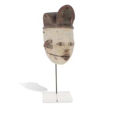 MASQUE OGONI Nigéria Hauteur: 22,7 cm