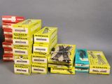 several boxes of cigarettes are stacked on top of each other