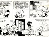 an image of a comic strip with a cartoon of a man and a woman talking to each other