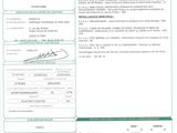 a close up of a document with a picture of a person on it