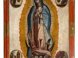 an image of a painting of the virgin of guadalupe