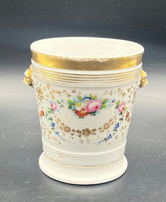 an image of a close up of a vase on a table