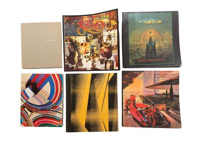 Lot comprenant : - Deux livres sur l'art : peinture abstrait…