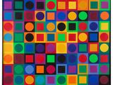 une image représentant un tableau composé de carrés et de cercles sur fond blanc
