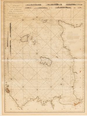 an old map of the british and british islands