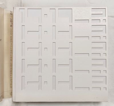 a picture of an open book with a pattern on it