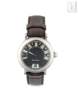 une image d'un gros plan d'une montre-bracelet sur un fond blanc