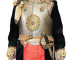 an image of a doll of a boy dressed as a soldier