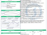 a close up of a document with a barcode on it