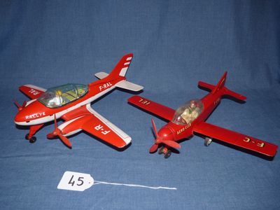 JOUSTRA - Fuselage Quadrimoteur F-ANNY rouge en tôle