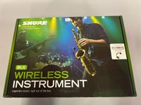 Système de microphone sans fil SHURE mod BLX WIRELESS INSTRU…