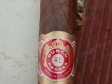 a cigar that is sitting on top of a table