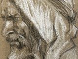 an image of a drawing of a man in a turban