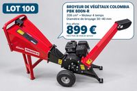 COLOMBIA. Broyeur PBK 800N-R, diam.