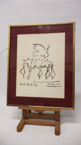 Reproduction PICASSO. 62 X 50 cm