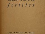 la couverture d'un livre intitulé *Les yeux fertiles*