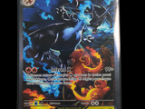 an image of a pokemon card with a black cat on it