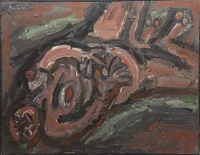 Jacques DANIEL (1920-2011) Nu repus, 1990