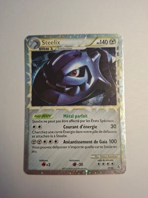 "Collection-PokÉMon-Carte : Steelix Holo