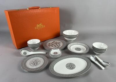 HERMES modèle mosaïque 24 platine dessinée par Benoît-Pierre…