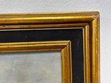 a picture of a painting on the wall of a room