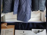a display of jackets and jackets on display in a store