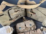 a bag that has some items inside of it