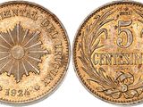 a gold coin with a star on the front and a star on the back