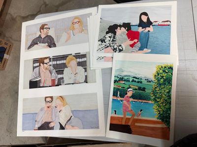 Marie BAUDET & divers 1 Lot de (+/-) 43 tirages en couleurs …