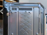 an image of a metal enclosure with a door open