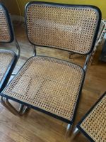 4 chaises cannées, Made in Italie, années 70 (photo 3)