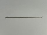 an image of a long metal nail on a white surface