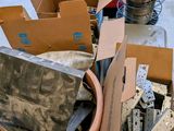 many boxes and boxes that are sitting on the floor