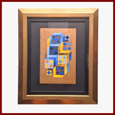 VASARELY Victor 1906-1977 : Sans-Titre.