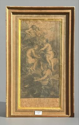 an image of a painting of a man and a woman in a landscape