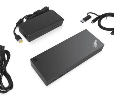 2 Stations D'Accueil Lenovo Thinkpad Hybrid Usb-C Usb A Dock…